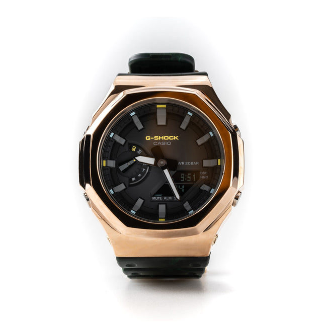 The Grand GA2100 Patin Bronze Bezel