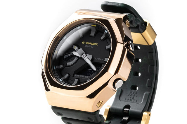 The Grand GA2100 Patin Bronze Bezel