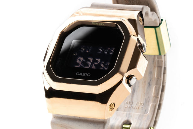 The Grand DW5600 Patin Bronze Bezel